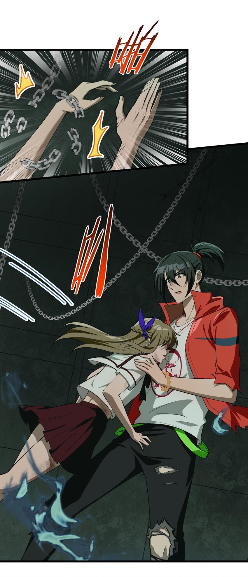 During the live broadcast, I proposed to the female ghost - she really agreed?! ตอนที่ 21 หน้า 14