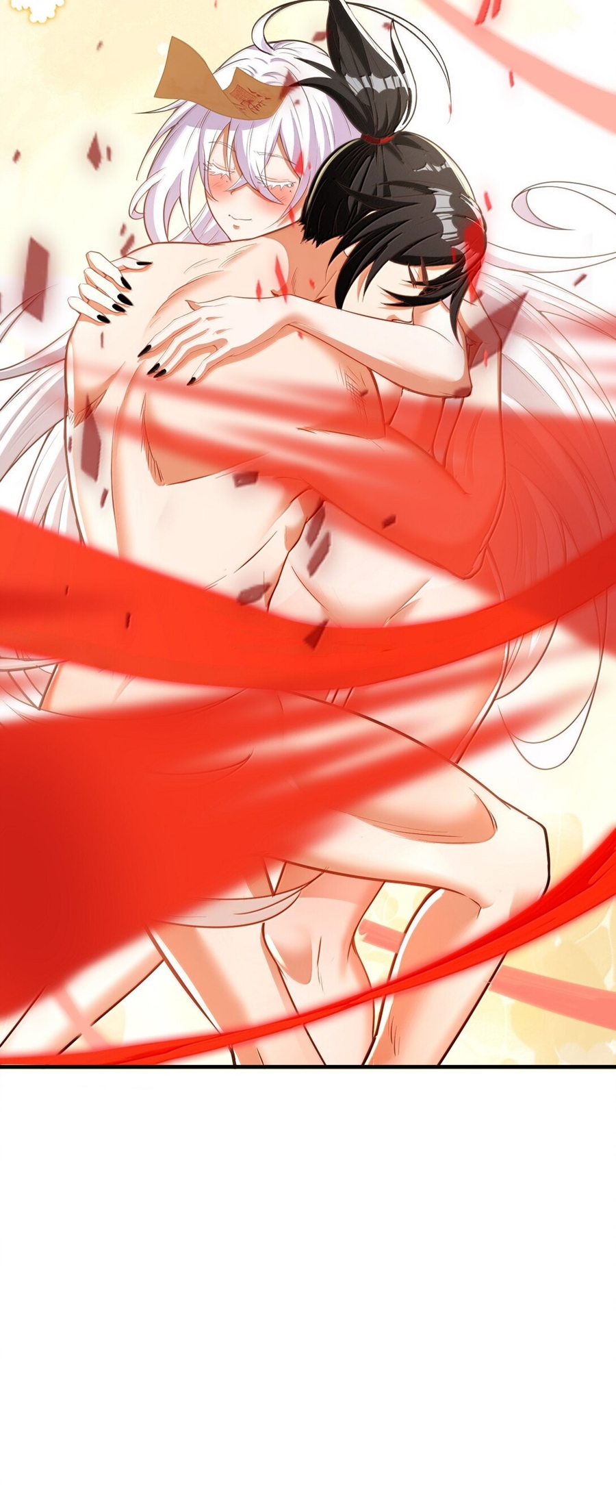 During the live broadcast, I proposed to the female ghost - she really agreed?! ตอนที่ 51 หน้า 50