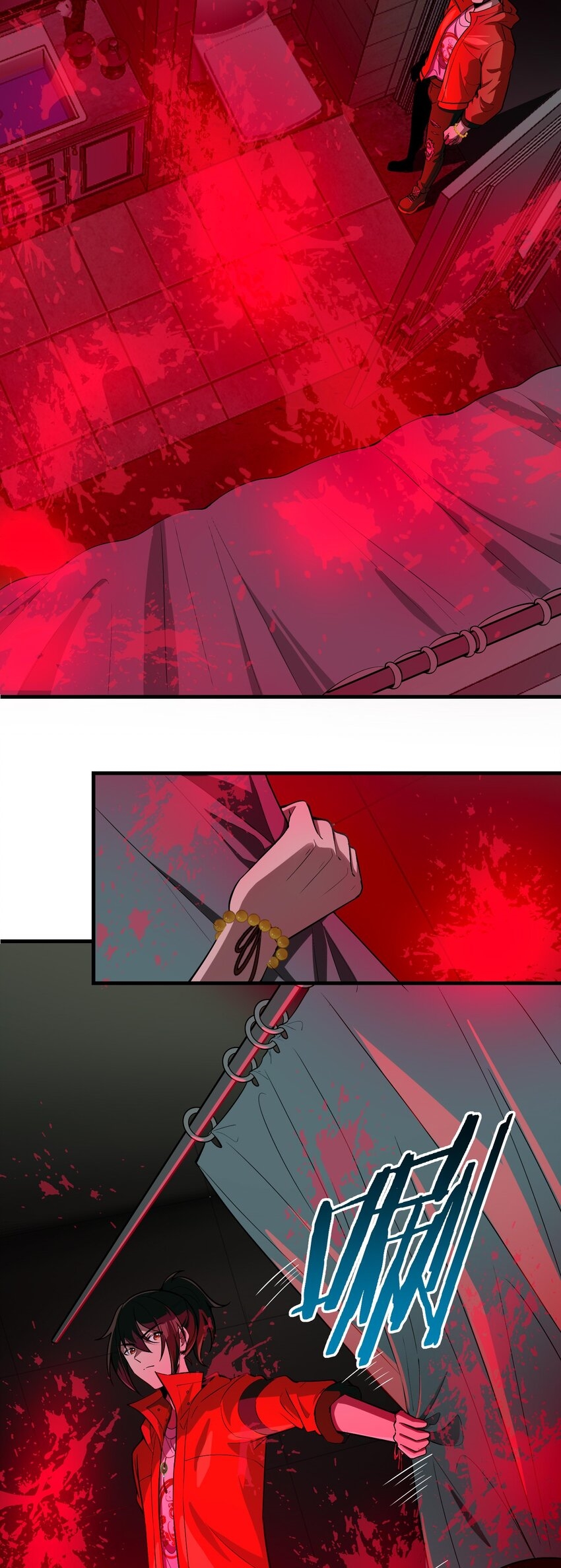 During the live broadcast, I proposed to the female ghost - she really agreed?! ตอนที่ 32 หน้า 9