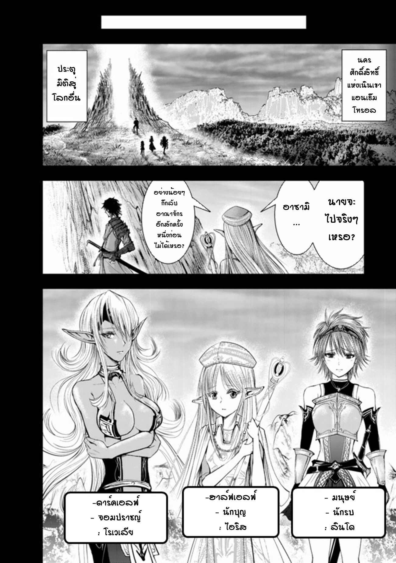 A Middle-aged Man Who Returned From Another World Becomes Unrivaled In The Apocalyptic World ตอนที่ 1 หน้า 6