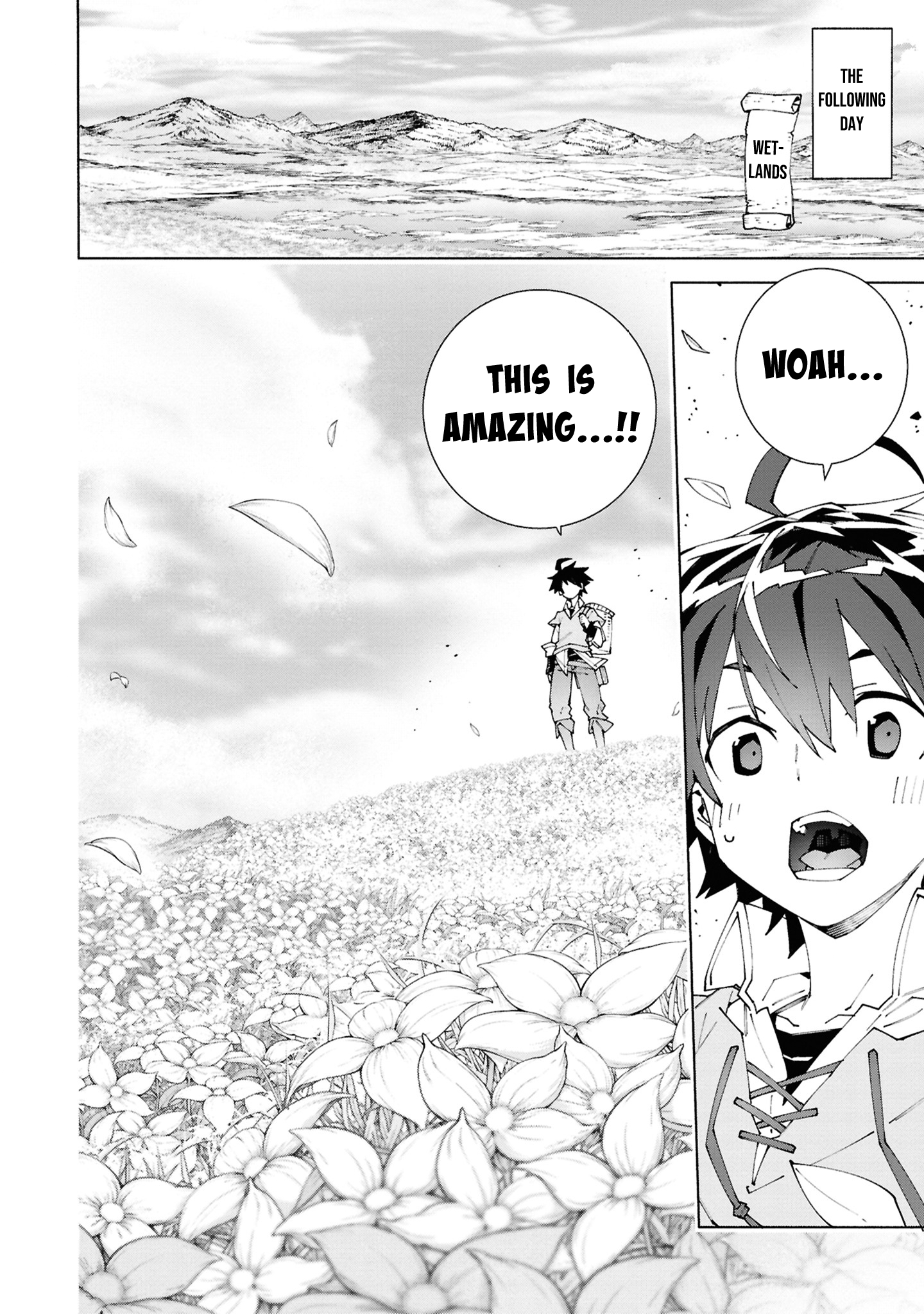 เส้นทางของนักผจญภัยแรงค์ S: ผู้ถูกเนรเทศกลายเป็นผู้แข็งแกร่งที่สุดในโลกด้วยพร "ปรมาจารย์ศาสตราวุธ" ตอนที่ 1 หน้า 34