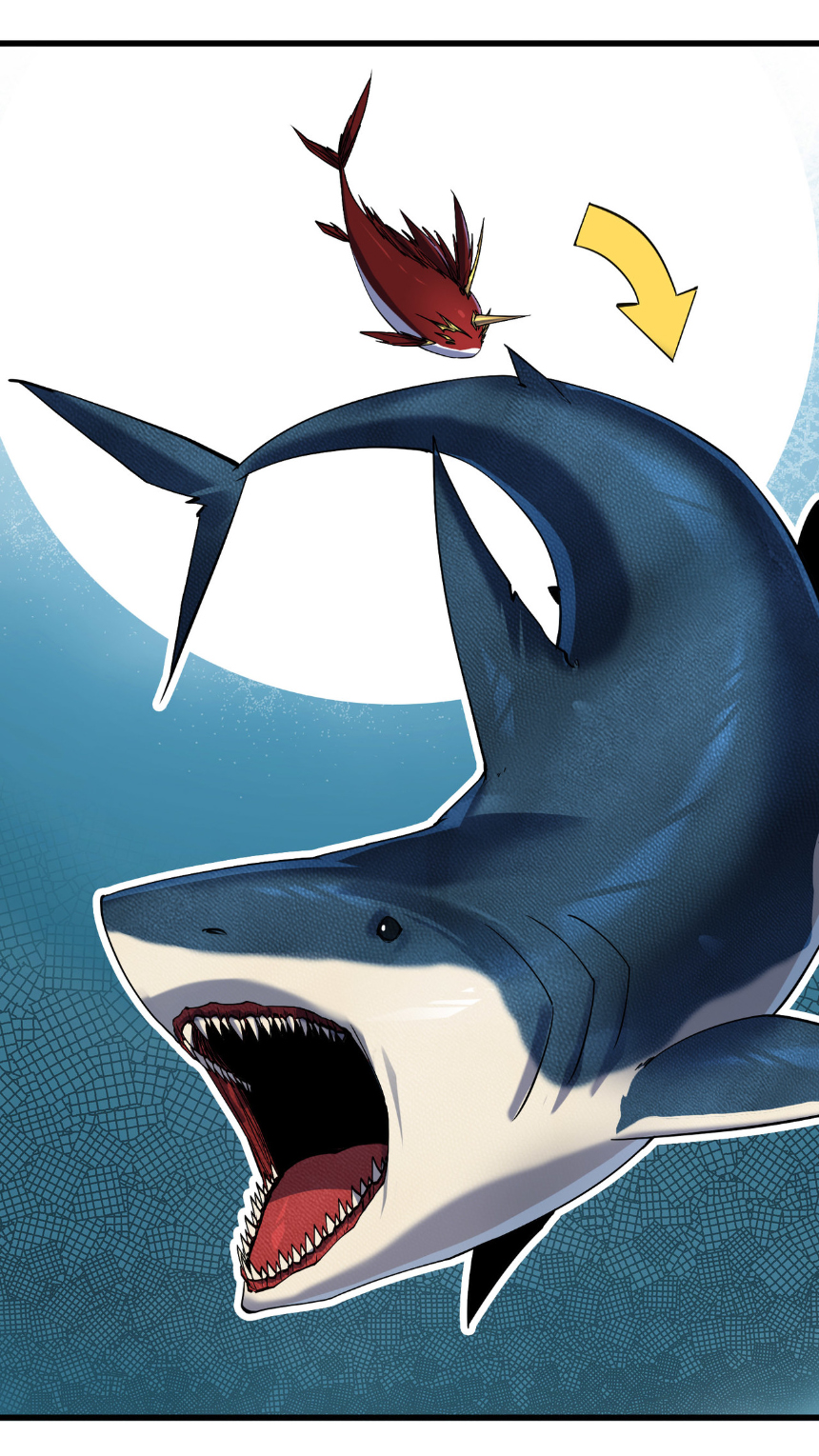 เริ่มต้นวิวัฒนาการจากปลาคาร์พสู่มังกร! ตอนที่ 12 หน้า 8