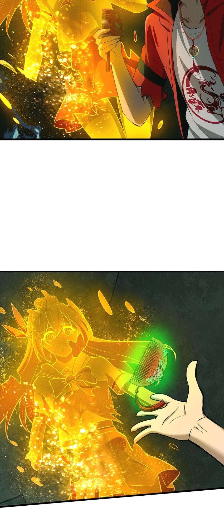 During the live broadcast, I proposed to the female ghost - she really agreed?! ตอนที่ 21 หน้า 50