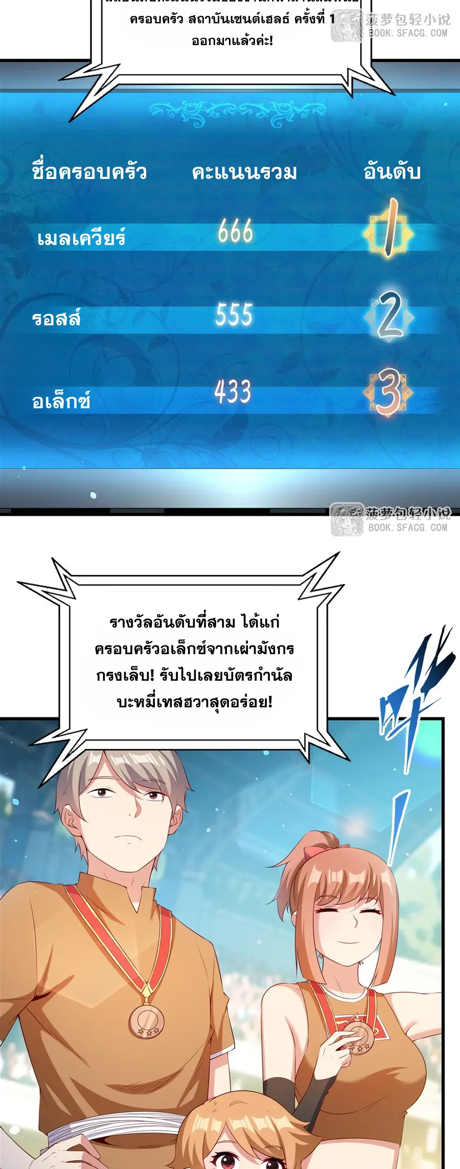 Shut Up, Evil Dragon! I don't want to raise a child with you anymore ตอนที่ 52 หน้า 17