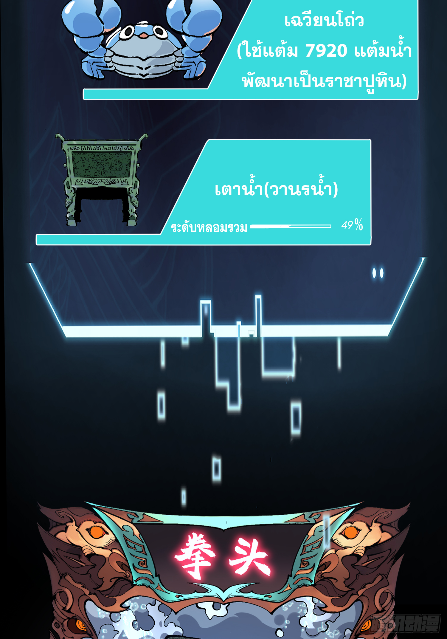 เริ่มต้นสู่การเป็นเทพวานรแห่งสายน้ำ ตอนที่ 20 หน้า 47