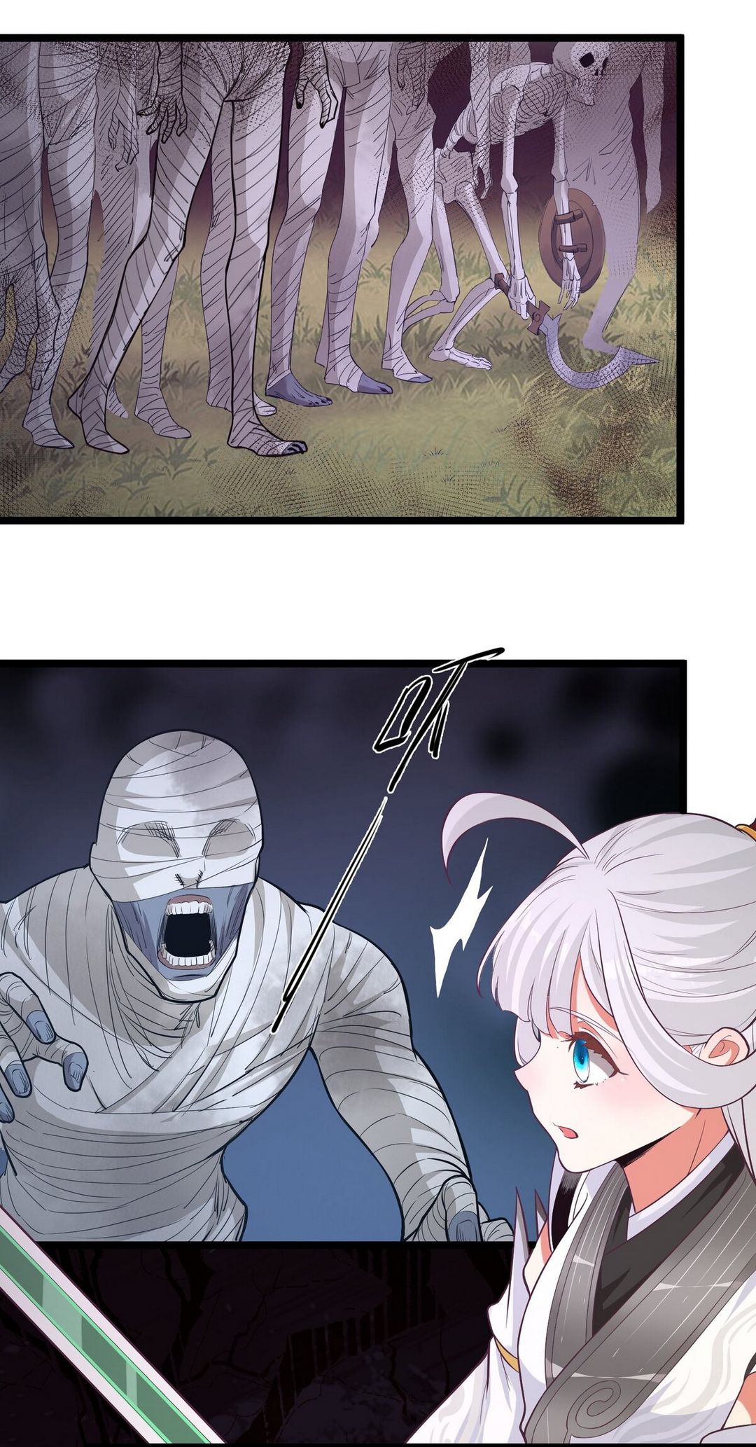 Surrounded By Monsters I Found A Little Witch ถูกปีศาจรายล้อม ข้าเก็บแม่มดน้อยขึ้นมา (ตัดจบ) ตอนที่ 23 หน้า 36