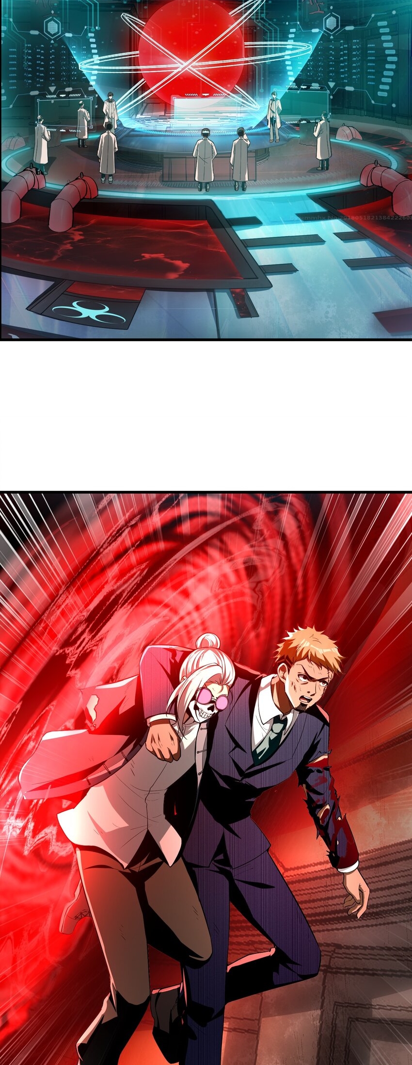 During the live broadcast, I proposed to the female ghost - she really agreed?! ตอนที่ 35 หน้า 44