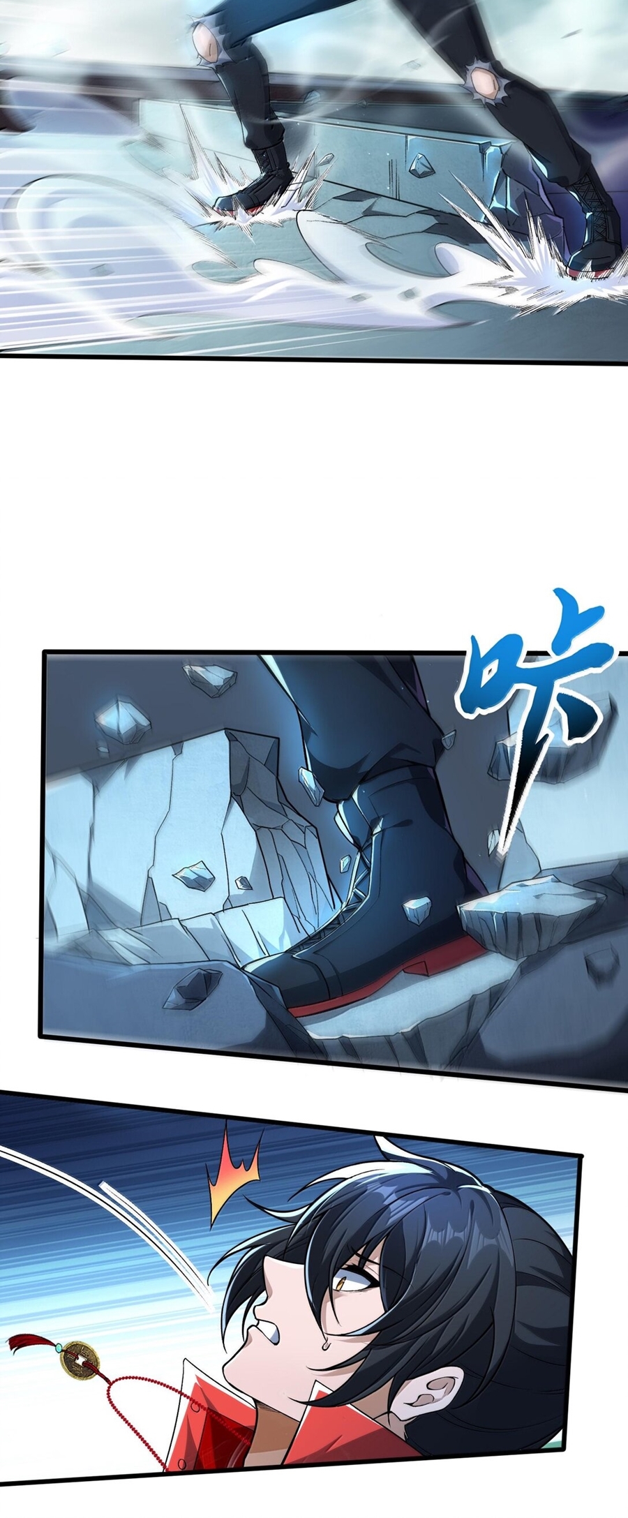 During the live broadcast, I proposed to the female ghost - she really agreed?! ตอนที่ 46 หน้า 8