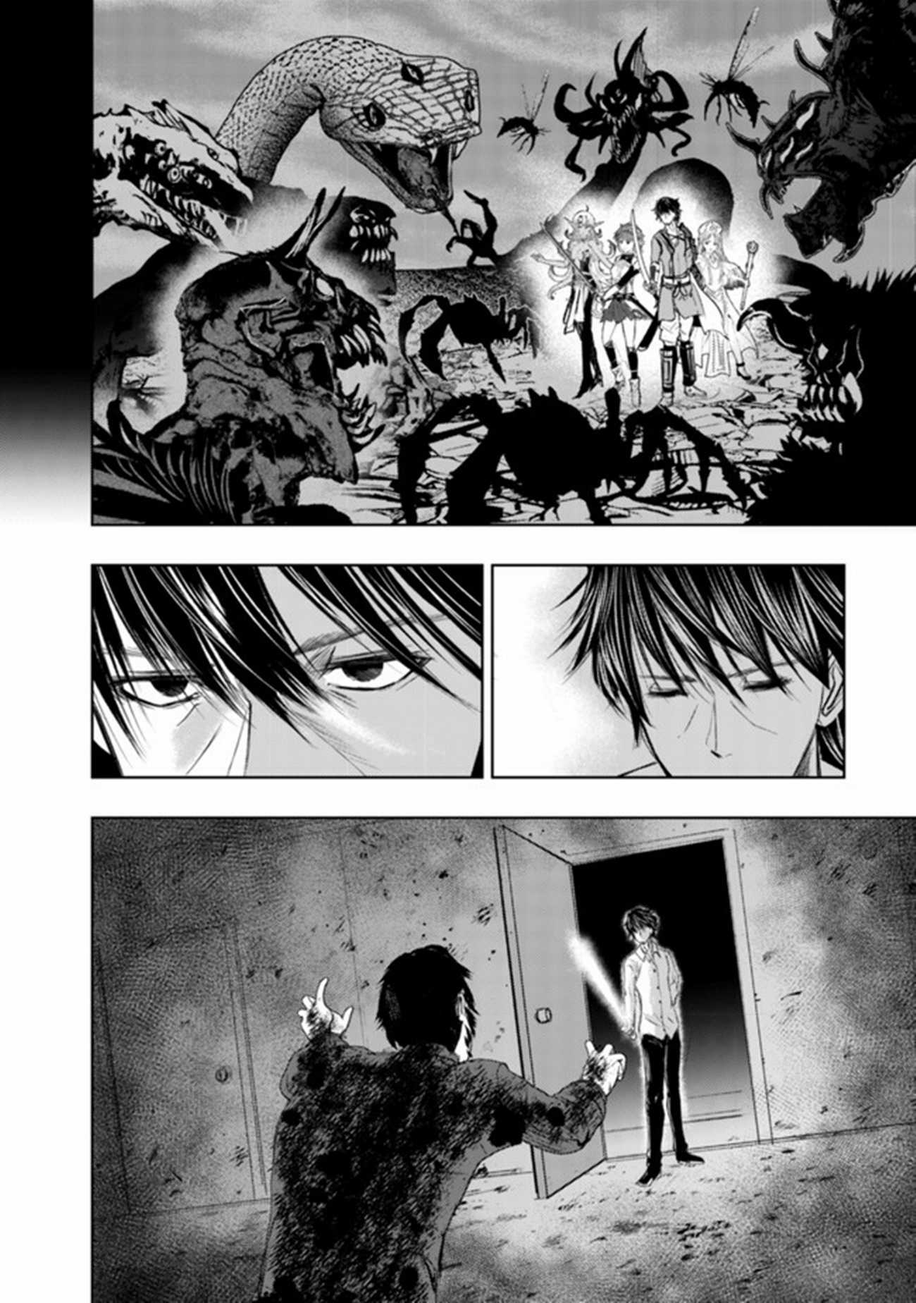 A Middle-aged Man Who Returned From Another World Becomes Unrivaled In The Apocalyptic World ตอนที่ 1 หน้า 35