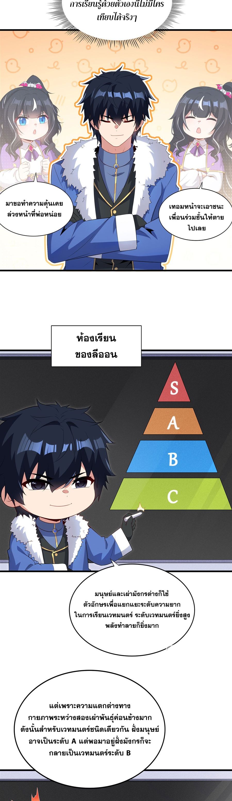 Shut Up, Evil Dragon! I don't want to raise a child with you anymore ตอนที่ 87 หน้า 4