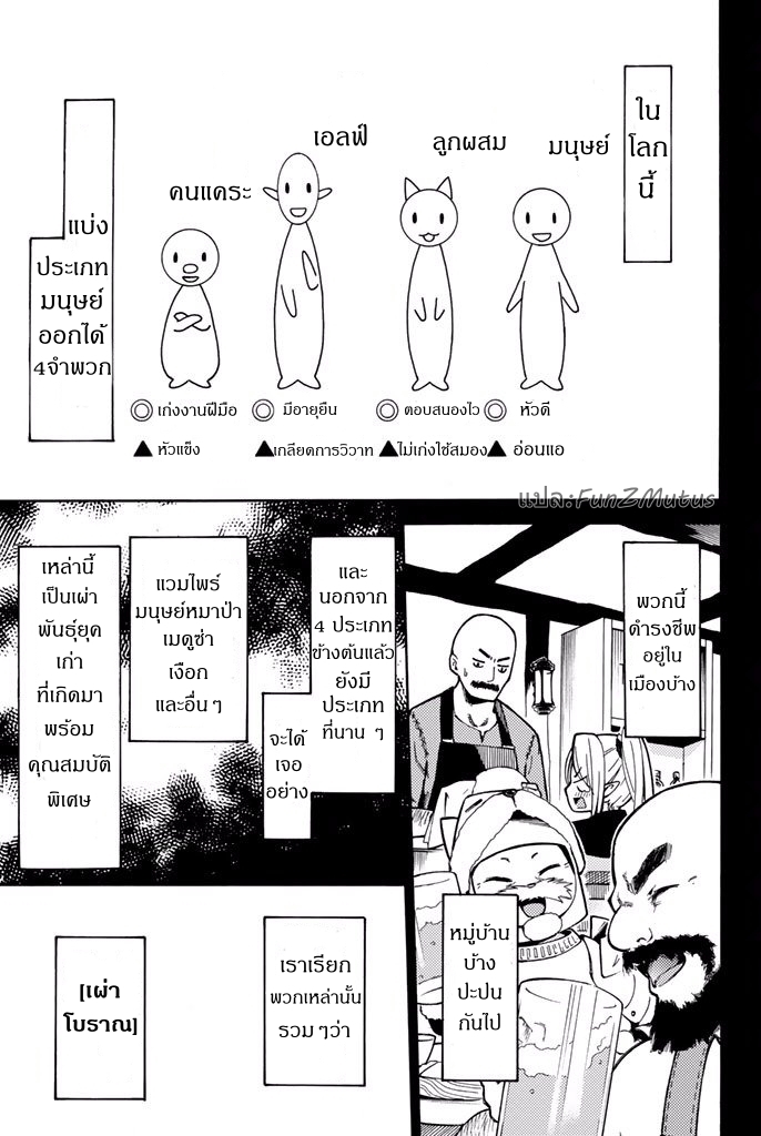 ชีวิตงั้นๆ ของนักผจญภัยโสดซิงวัย 29 ปี (29-sai Dokushin Chuuken Boukensha no Nichijou) ตอนที่ 2 หน้า 3