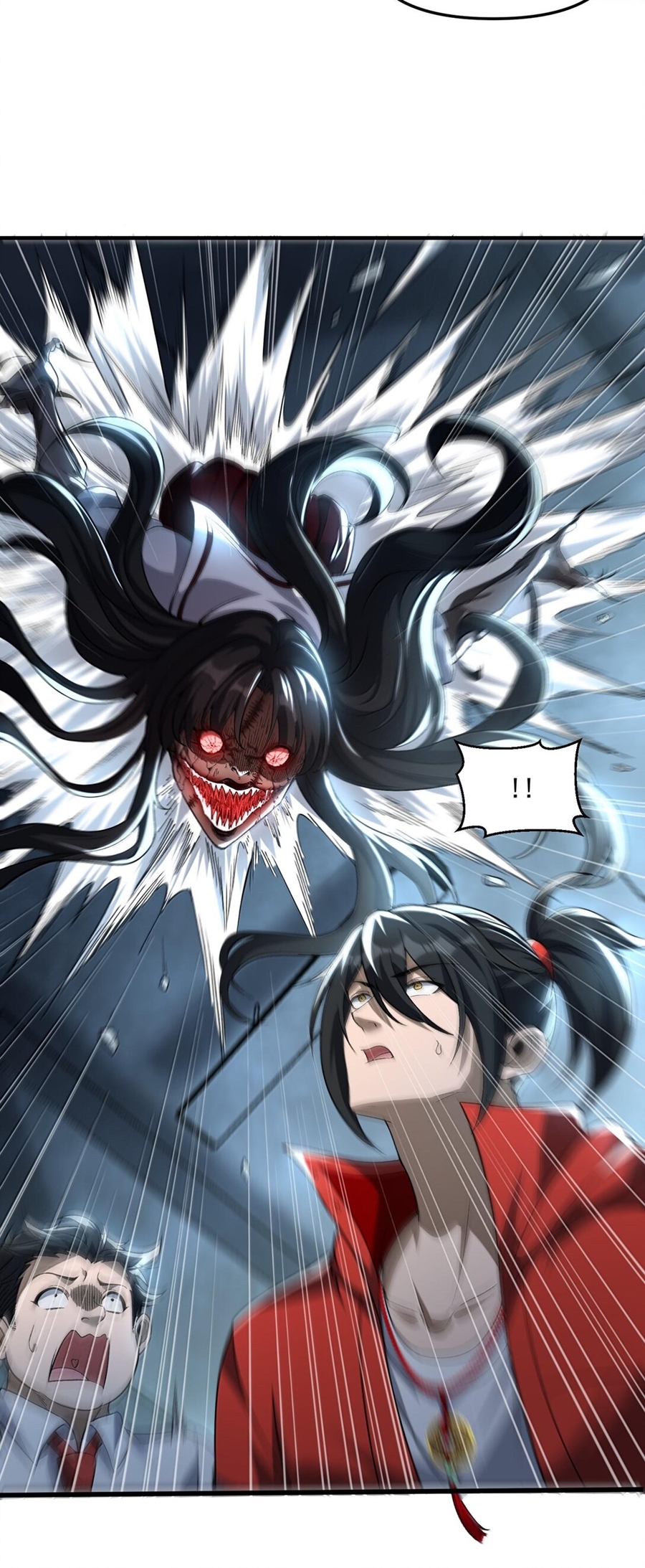 During the live broadcast, I proposed to the female ghost - she really agreed?! ตอนที่ 45 หน้า 48