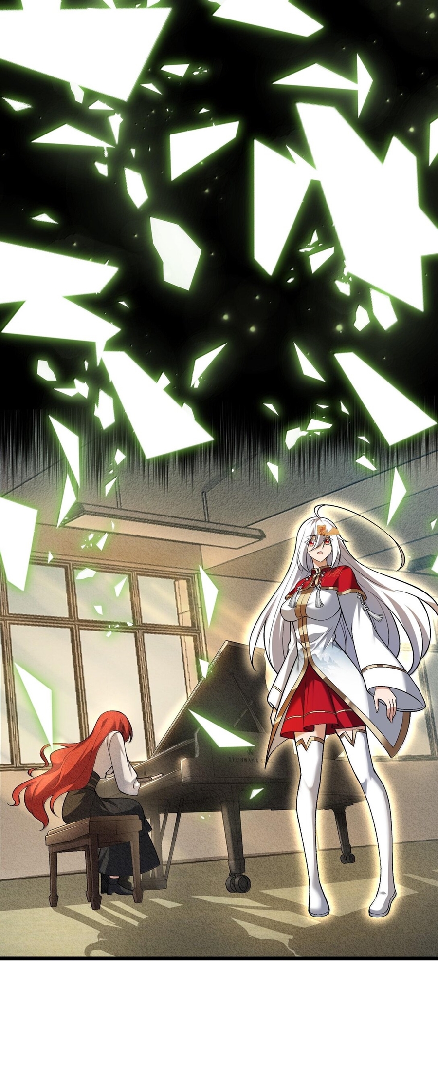 During the live broadcast, I proposed to the female ghost - she really agreed?! ตอนที่ 45 หน้า 12