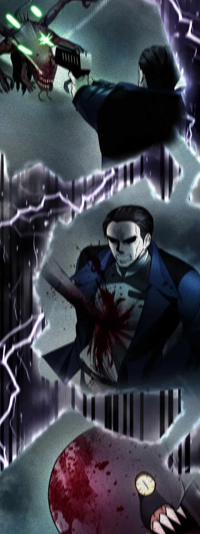 ฉันกลายเป็นสัตว์ประหลาดต่างดาวที่เติบโตได้ ตอนที่ 14 หน้า 48