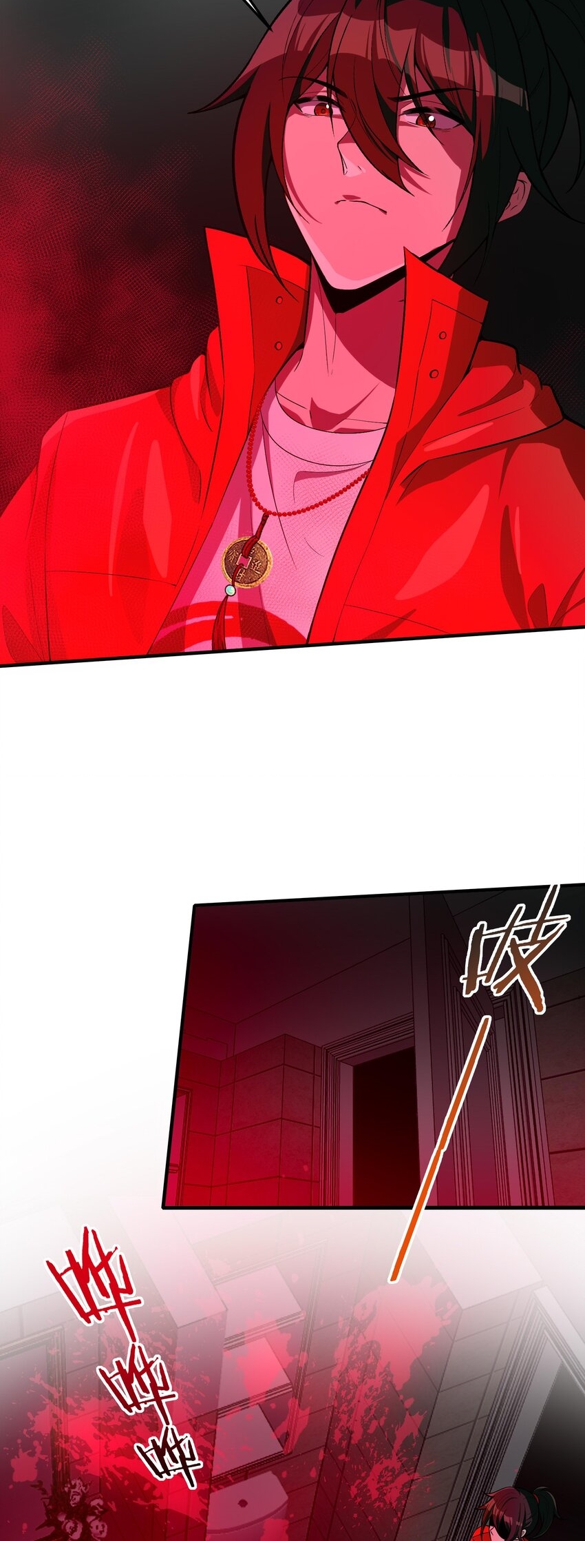 During the live broadcast, I proposed to the female ghost - she really agreed?! ตอนที่ 32 หน้า 8