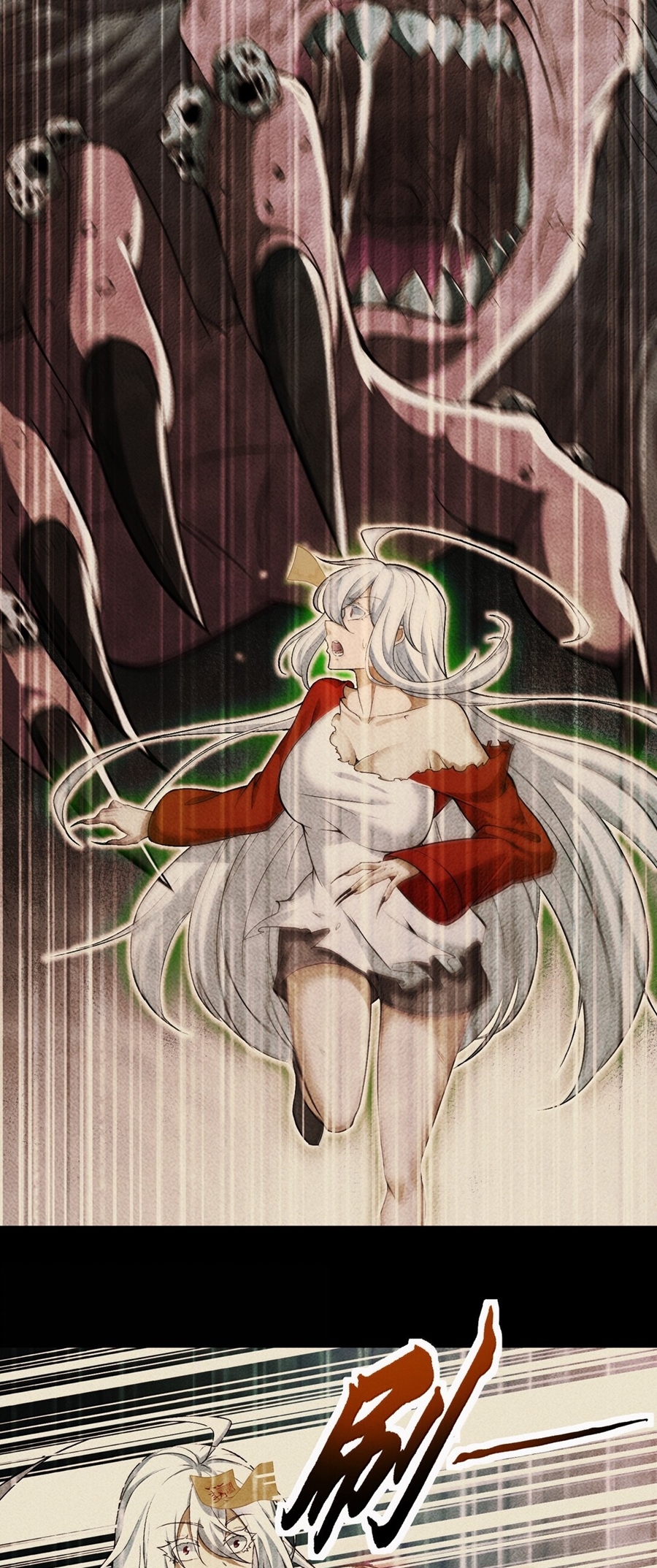 During the live broadcast, I proposed to the female ghost - she really agreed?! ตอนที่ 50 หน้า 10