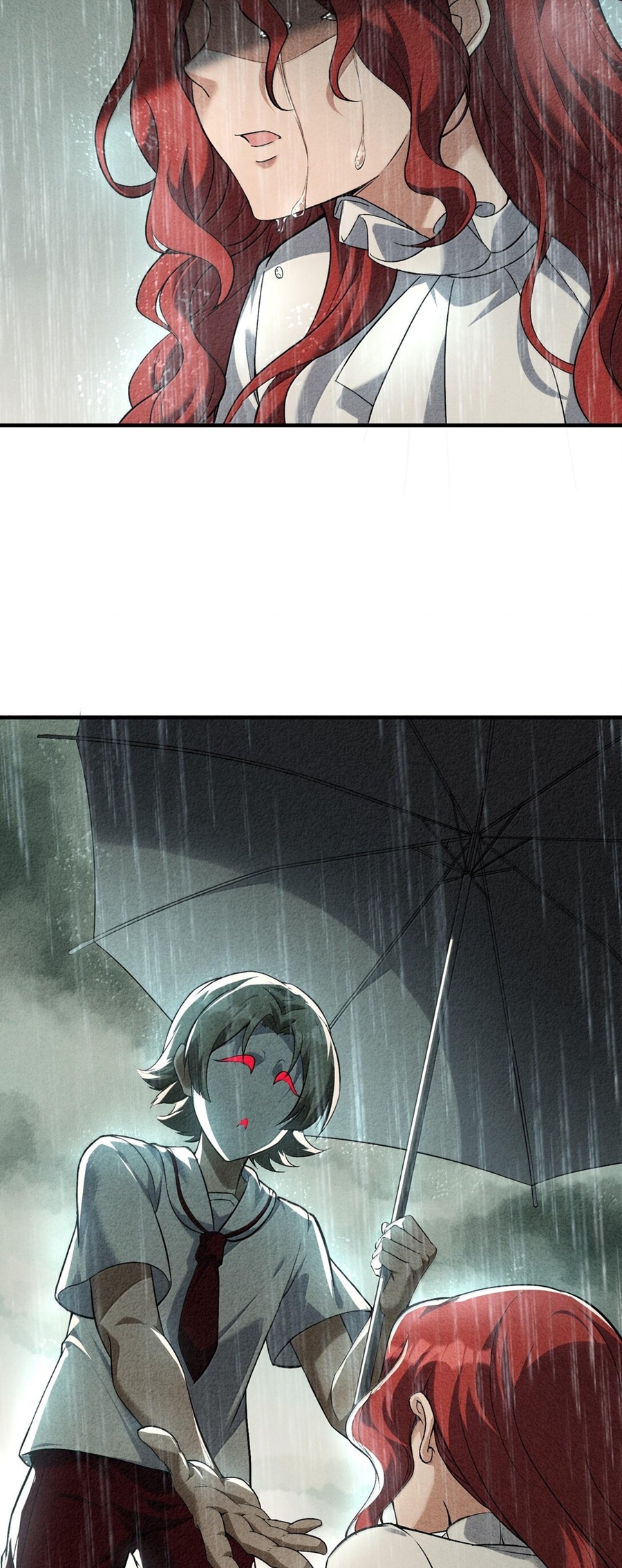 During the live broadcast, I proposed to the female ghost - she really agreed?! ตอนที่ 45 หน้า 31