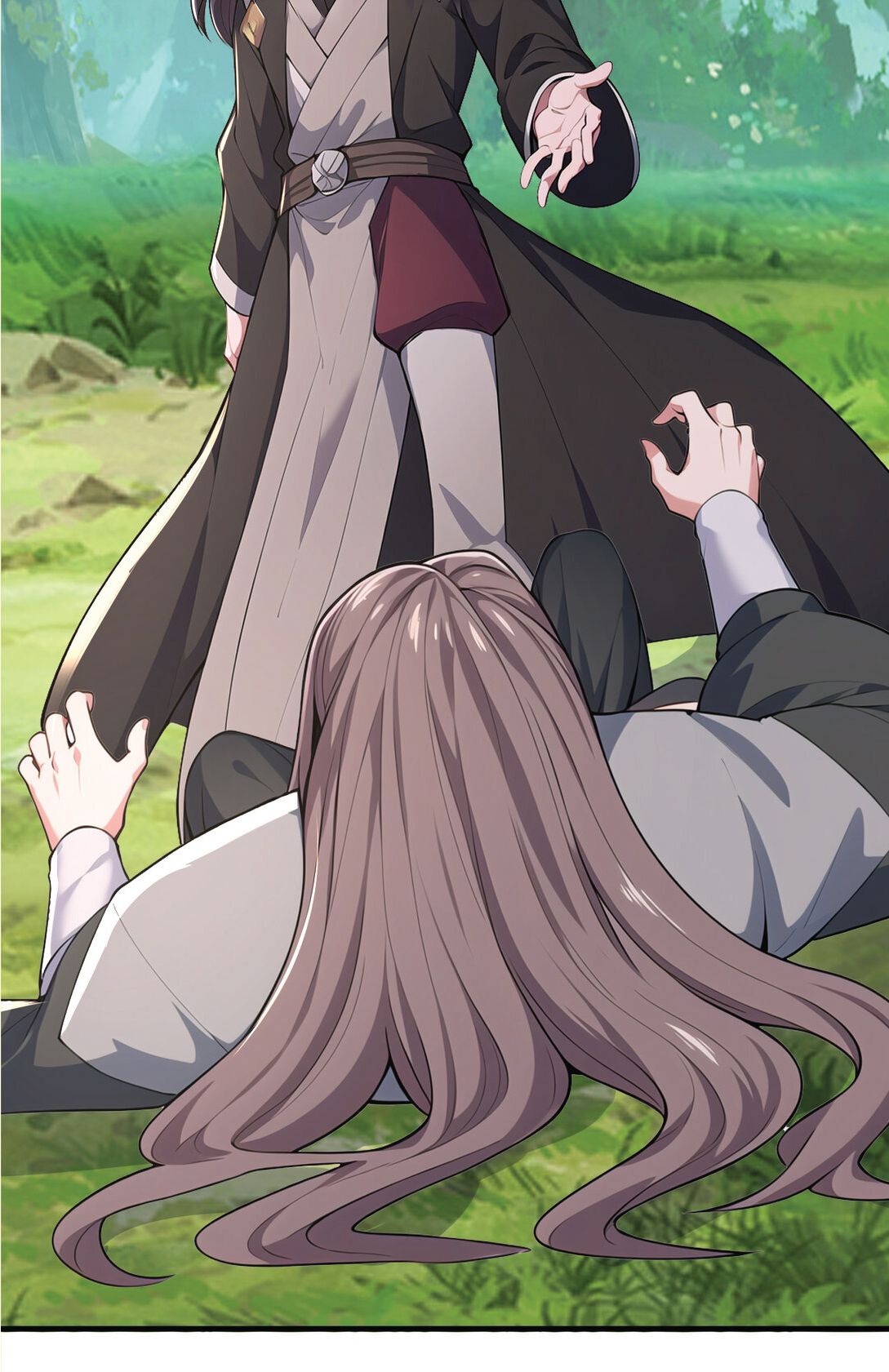 I Get Stronger Just by Lying down while My Apprentice Cultivates ตอนที่ 34 หน้า 35