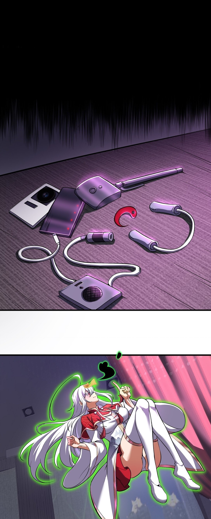 During the live broadcast, I proposed to the female ghost - she really agreed?! ตอนที่ 55 หน้า 15