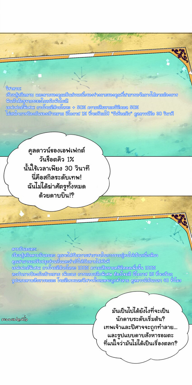 ผมเกิดใหม่เป็นสุดยอดเทพและตัวละครในเกมของผมเป็นเจ้าหญิงแห่งโชคที่มีค่าโชค666นะคร๊าบบ ตอนที่ 16 หน้า 20