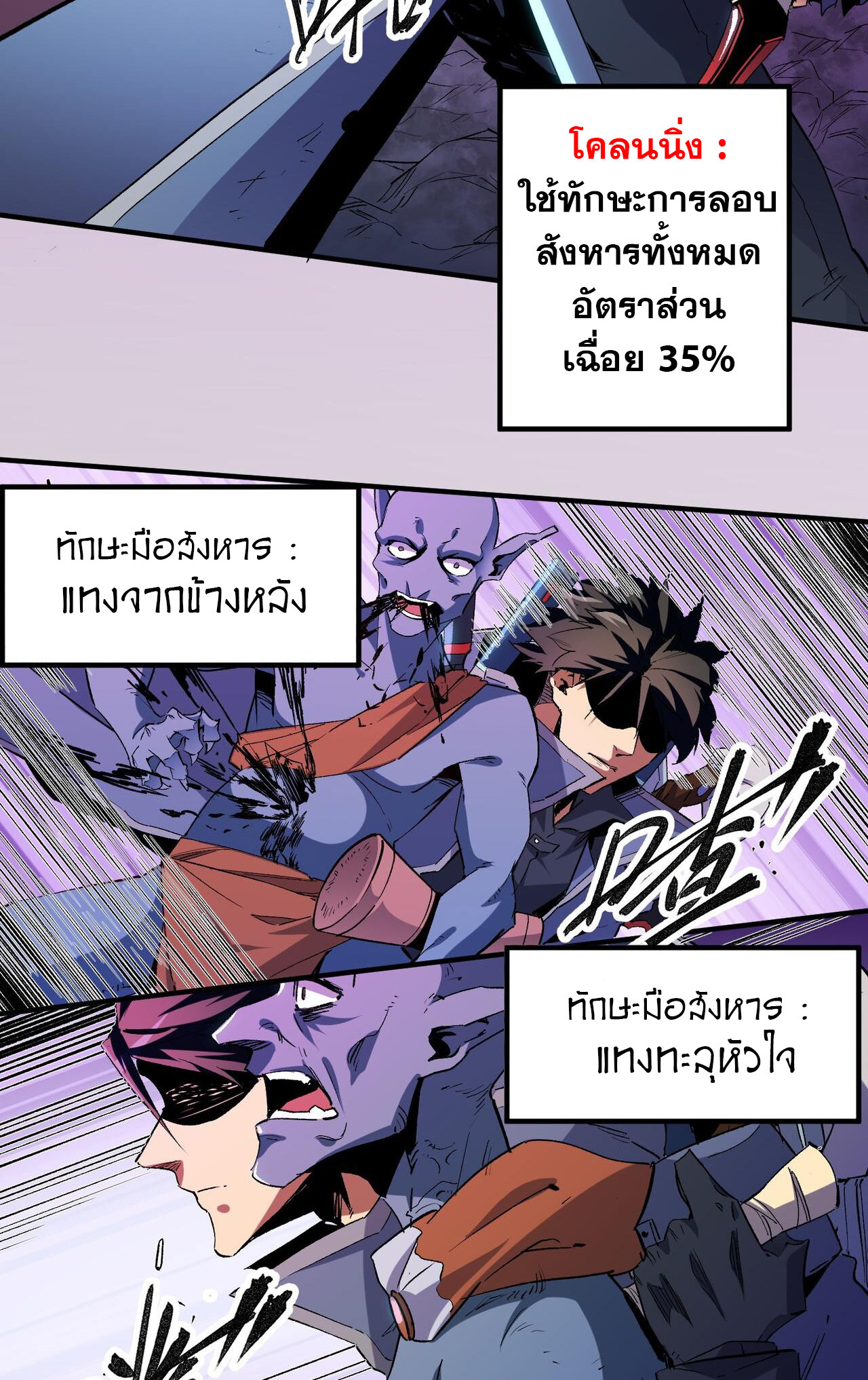ฉันคือผู้เล่นไร้อาชีพที่สังหารเหล่าเทพ ตอนที่ 3 หน้า 22