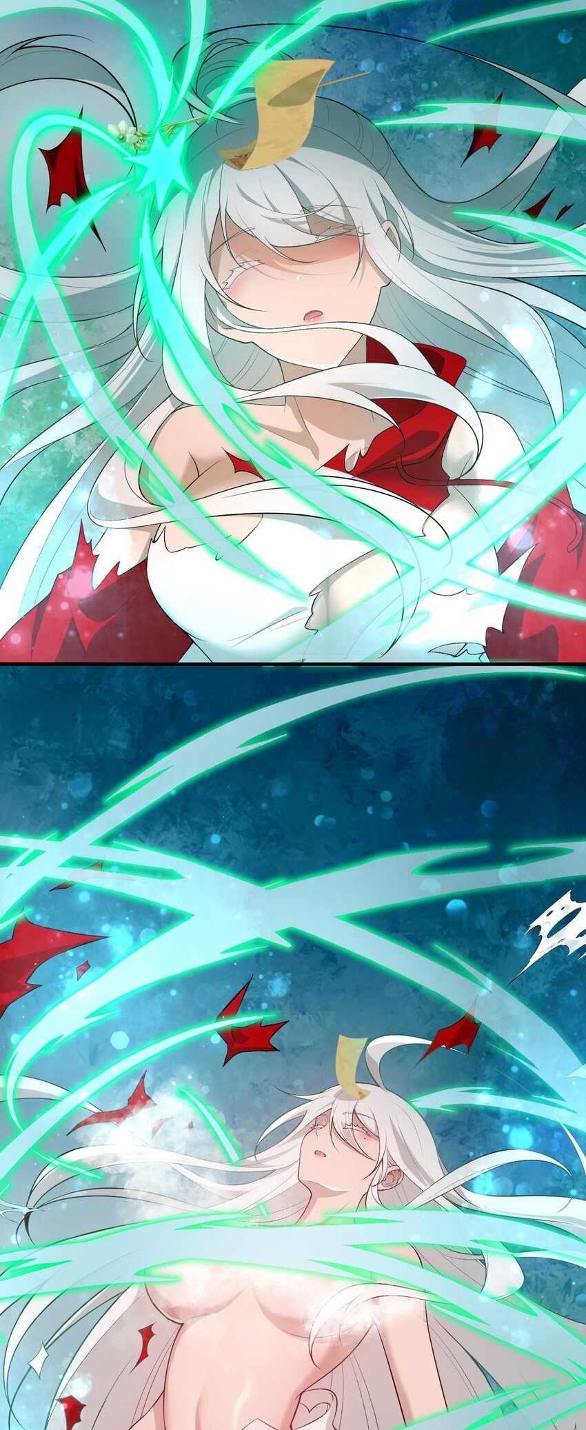 During the live broadcast, I proposed to the female ghost - she really agreed?! ตอนที่ 17 หน้า 5