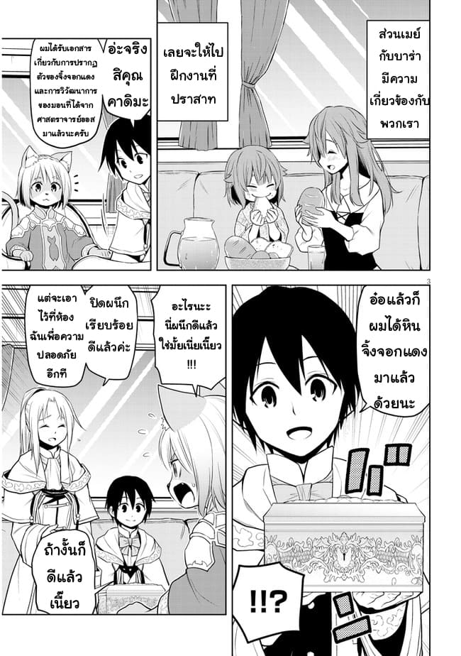 ผมจะกลืนกินหินเวทย์และกลายเป็นผู้ที่แข็งแกร่งที่สุด ตอนที่ 35 หน้า 3