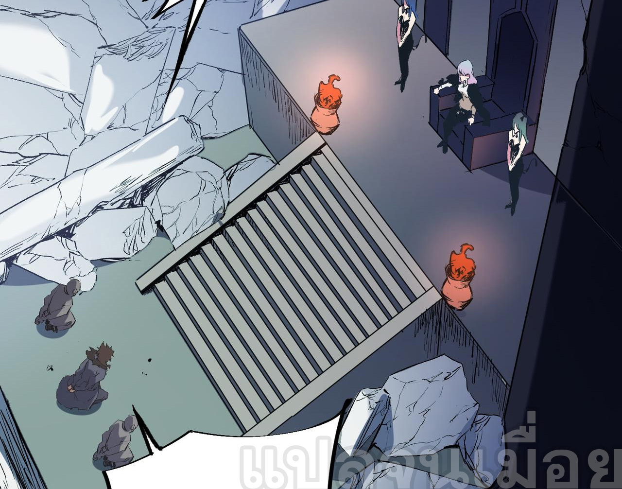 ฉันคือผู้เล่นไร้อาชีพที่สังหารเหล่าเทพ ตอนที่ 77 หน้า 36