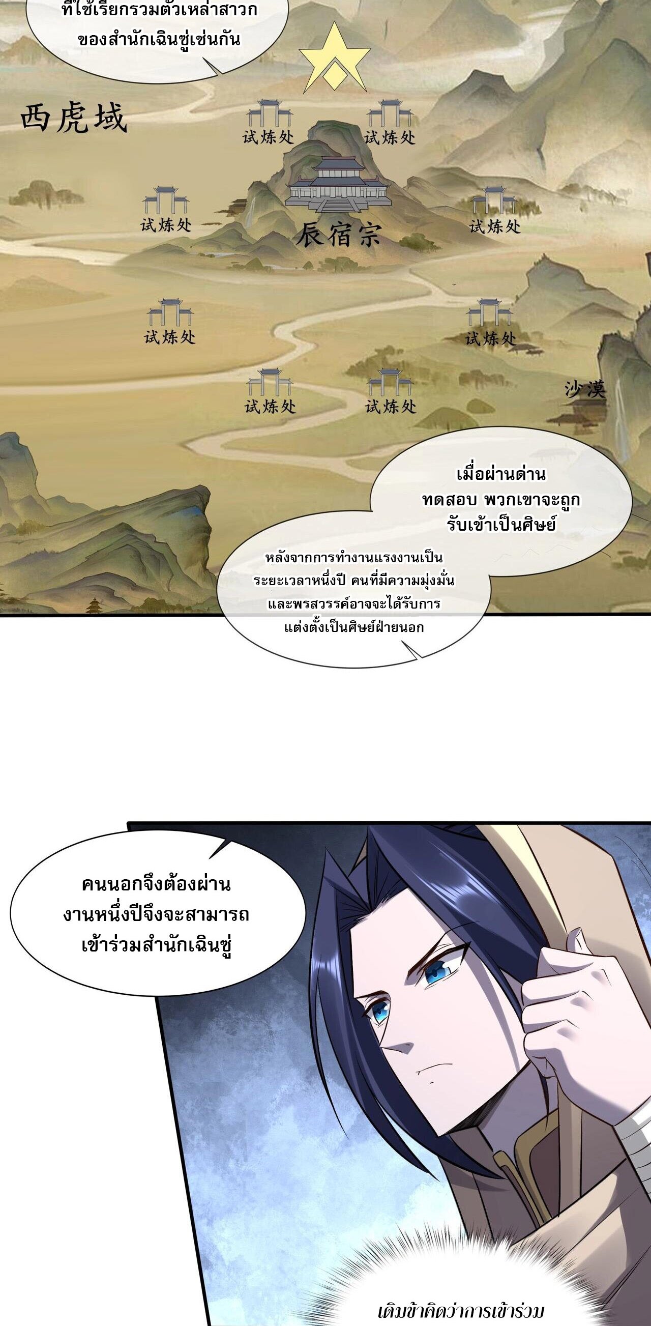 Starting with the Transmigration เกิดใหม่ในต่างโลกกับระบบคำสาปมรณะ (ชนจีน) ตอนที่ 53 หน้า 23