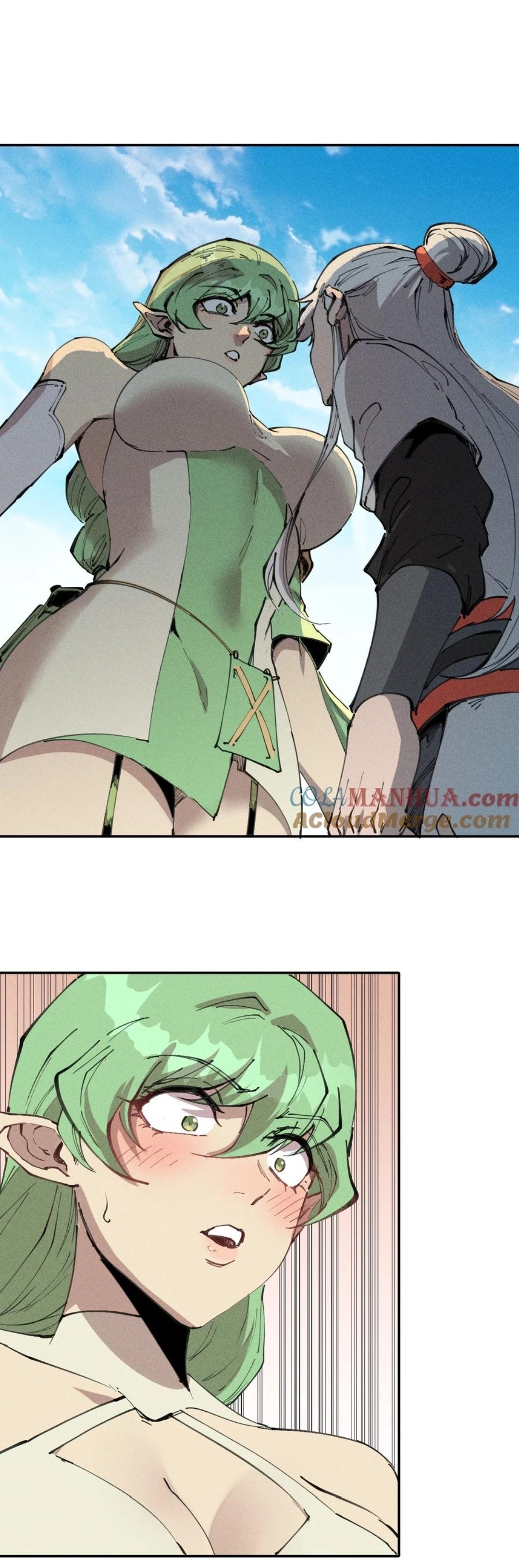 แม้ตัวละครเป็นแมงกะพรุนแต่ฉันก็ยังเทพอยู่ดี [ชนต้นฉบับ] ตอนที่ 71 หน้า 4