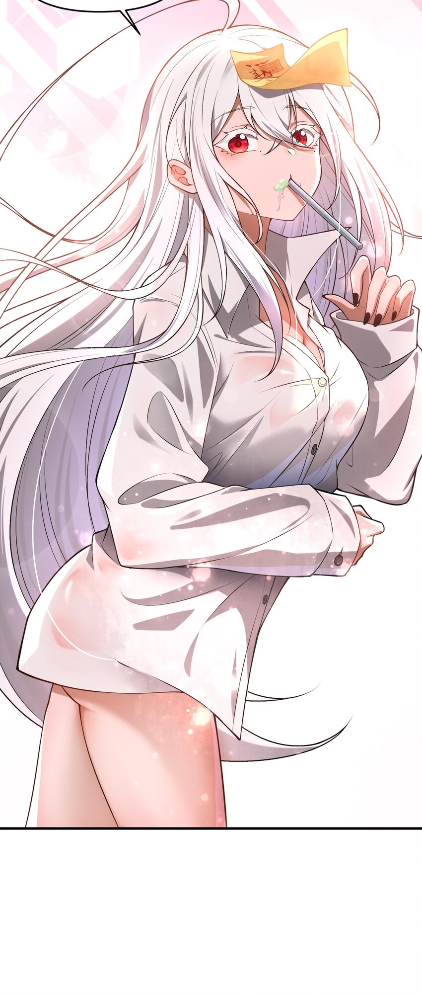 During the live broadcast, I proposed to the female ghost - she really agreed?! ตอนที่ 5 หน้า 25