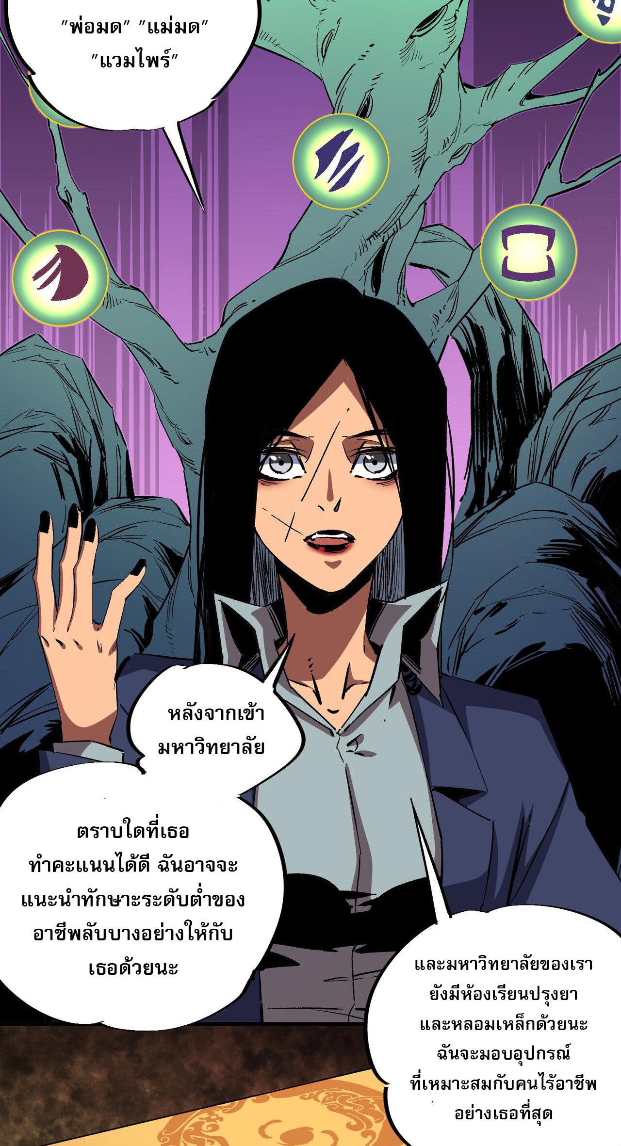 ฉันคือผู้เล่นไร้อาชีพที่สังหารเหล่าเทพ ตอนที่ 10 หน้า 34