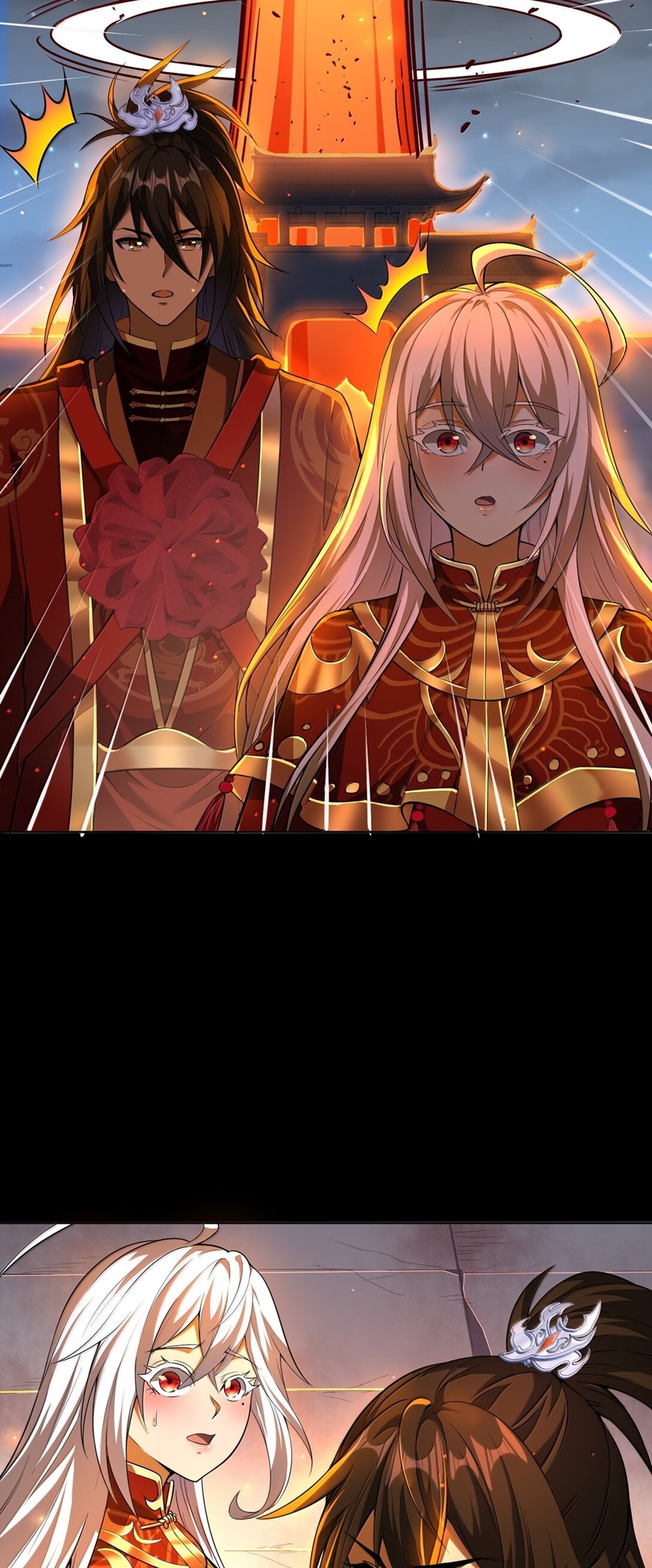 During the live broadcast, I proposed to the female ghost - she really agreed?! ตอนที่ 49 หน้า 46