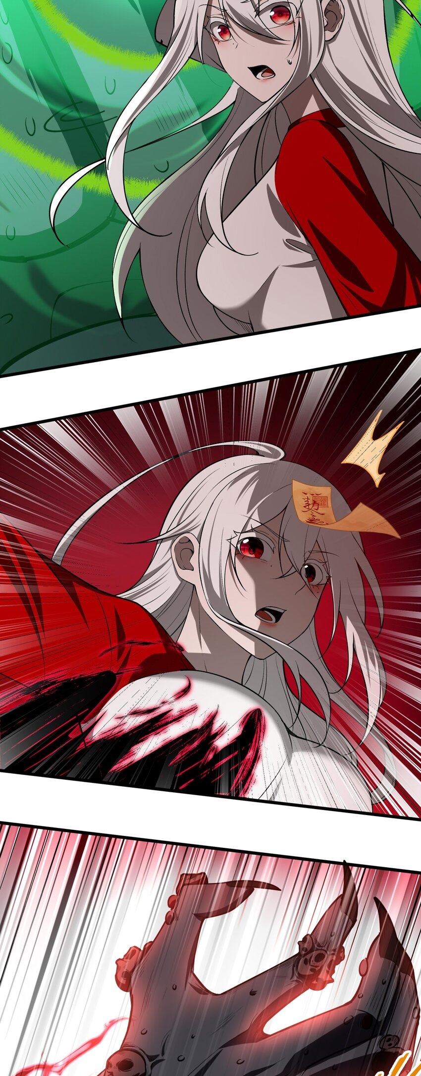 During the live broadcast, I proposed to the female ghost - she really agreed?! ตอนที่ 9 หน้า 47