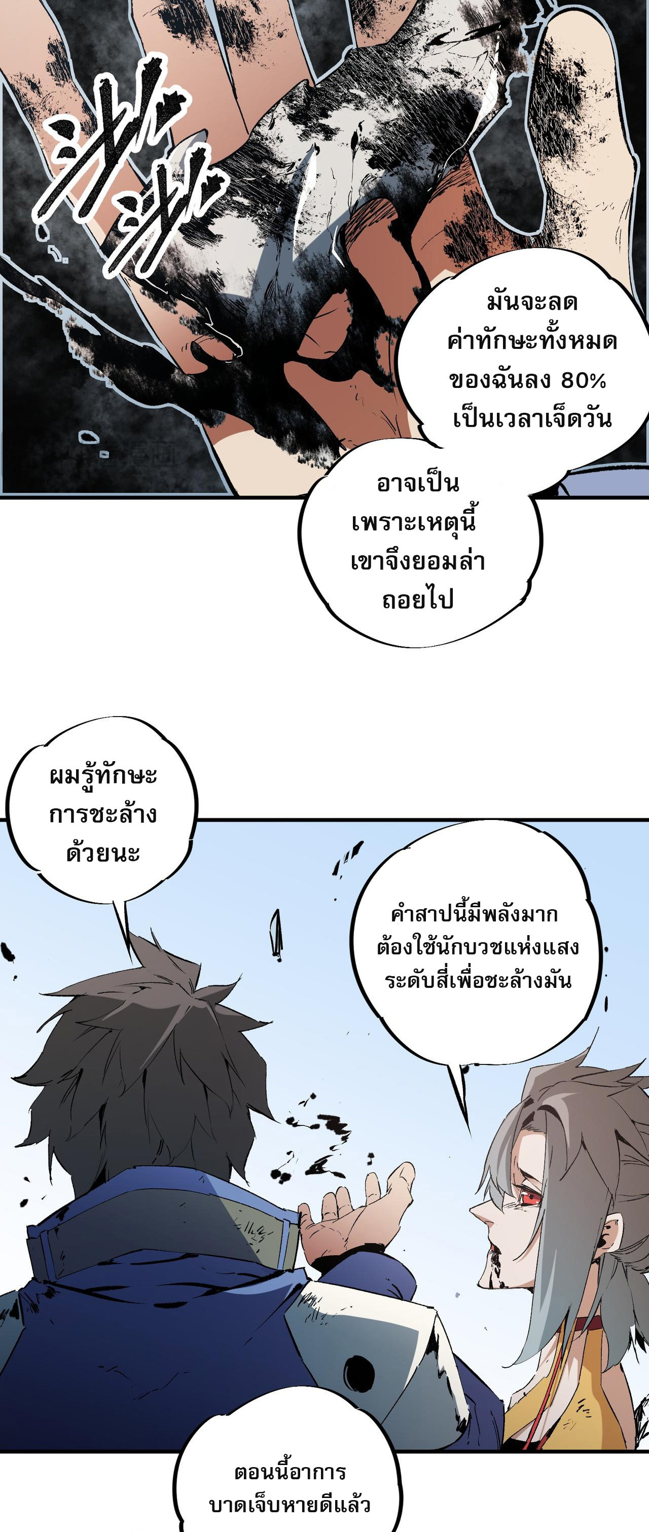 ฉันคือผู้เล่นไร้อาชีพที่สังหารเหล่าเทพ ตอนที่ 70 หน้า 35