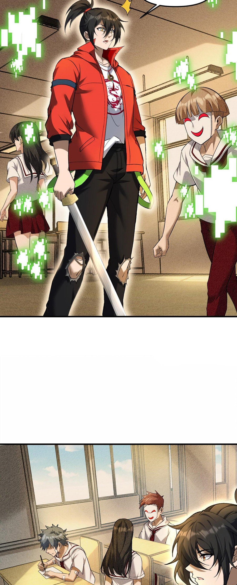 During the live broadcast, I proposed to the female ghost - she really agreed?! ตอนที่ 44 หน้า 40