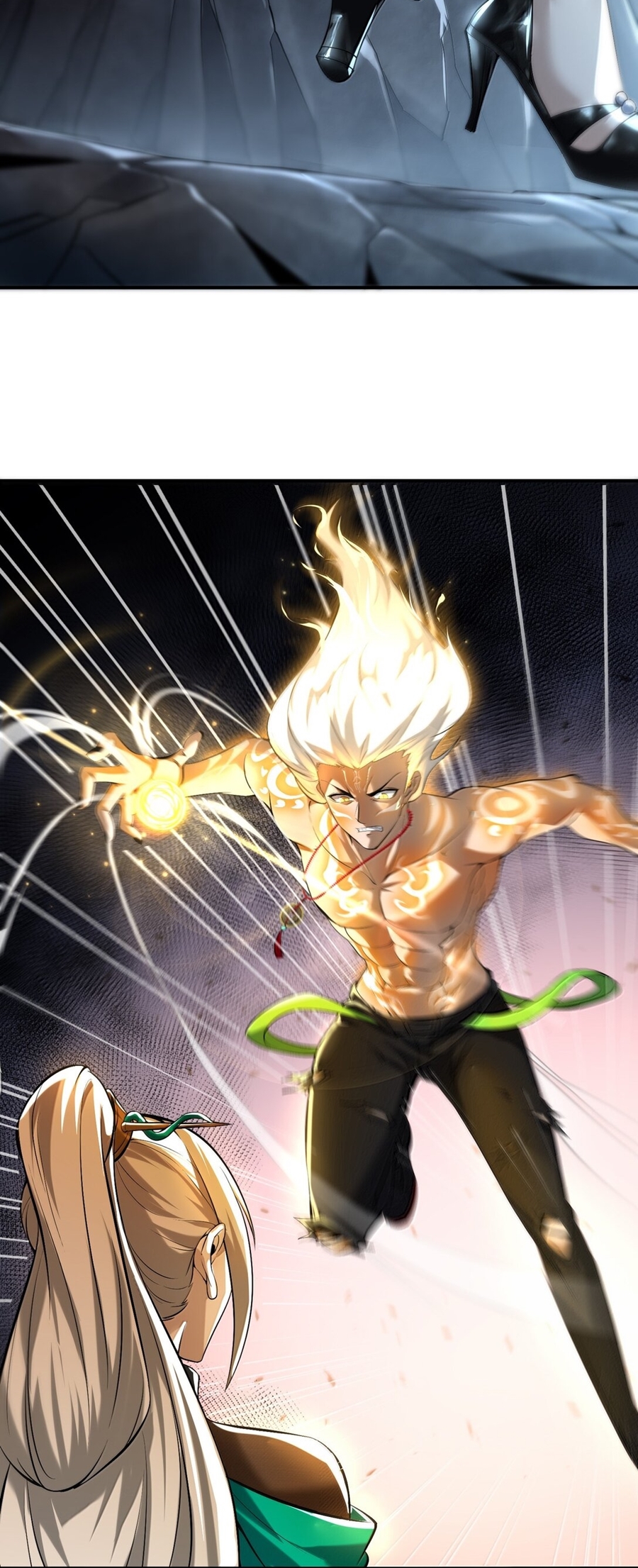 During the live broadcast, I proposed to the female ghost - she really agreed?! ตอนที่ 53 หน้า 33