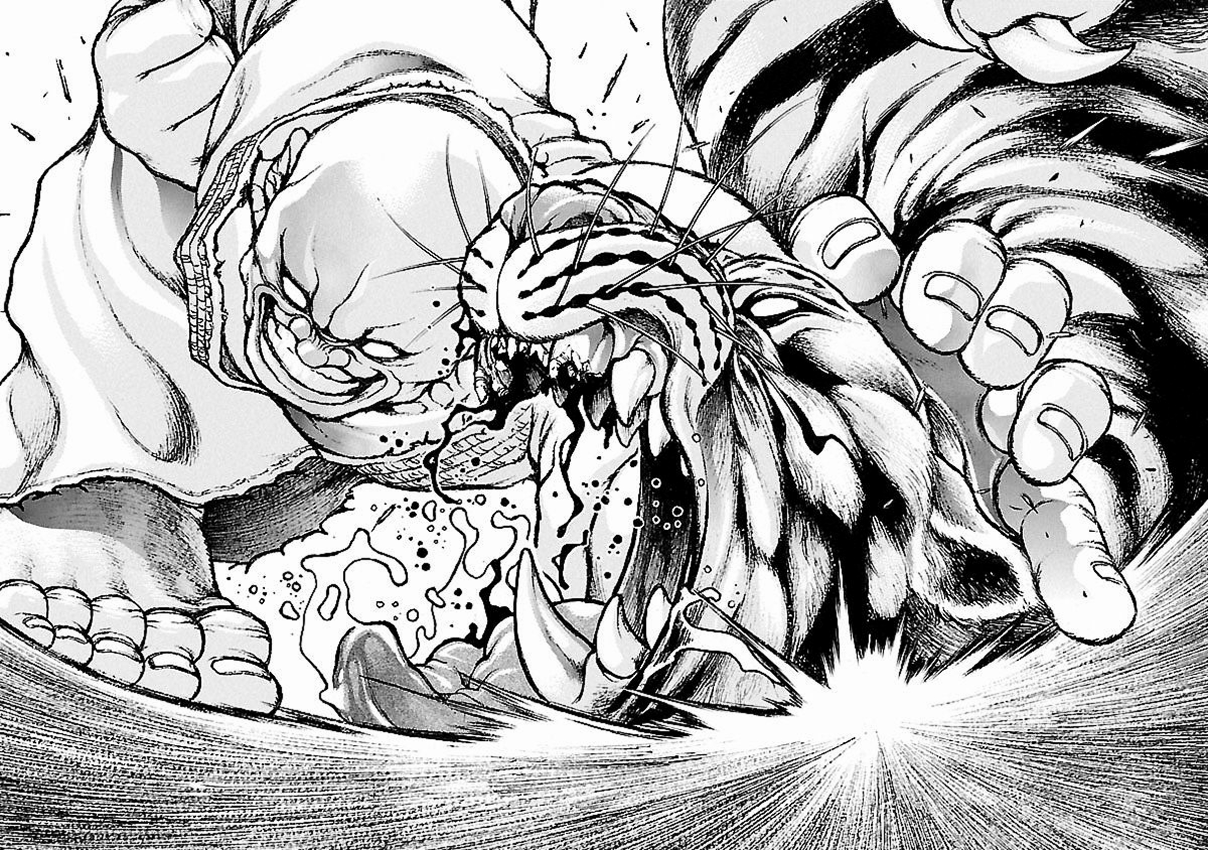 Baki Gaiden: Kenjin ตอนที่ 3 หน้า 30