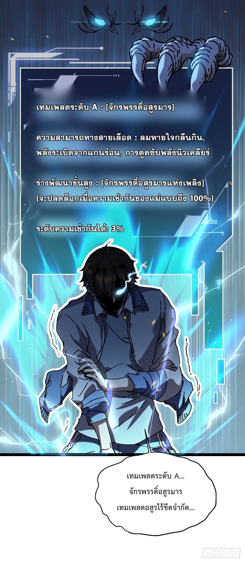 วิวัฒนาการแห่งอสูร : เริ่มต้นจากการตื่นขึ้นเป็นราชาแห่งอสูร! ตอนที่ 1 หน้า 57