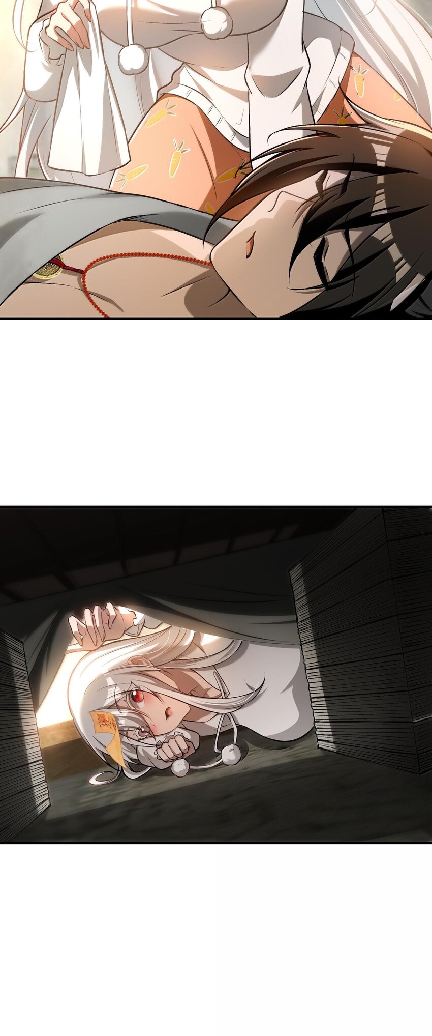 During the live broadcast, I proposed to the female ghost - she really agreed?! ตอนที่ 37 หน้า 47