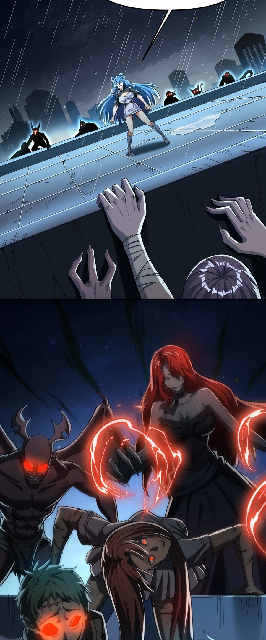 During the live broadcast, I proposed to the female ghost - she really agreed?! ตอนที่ 50 หน้า 44