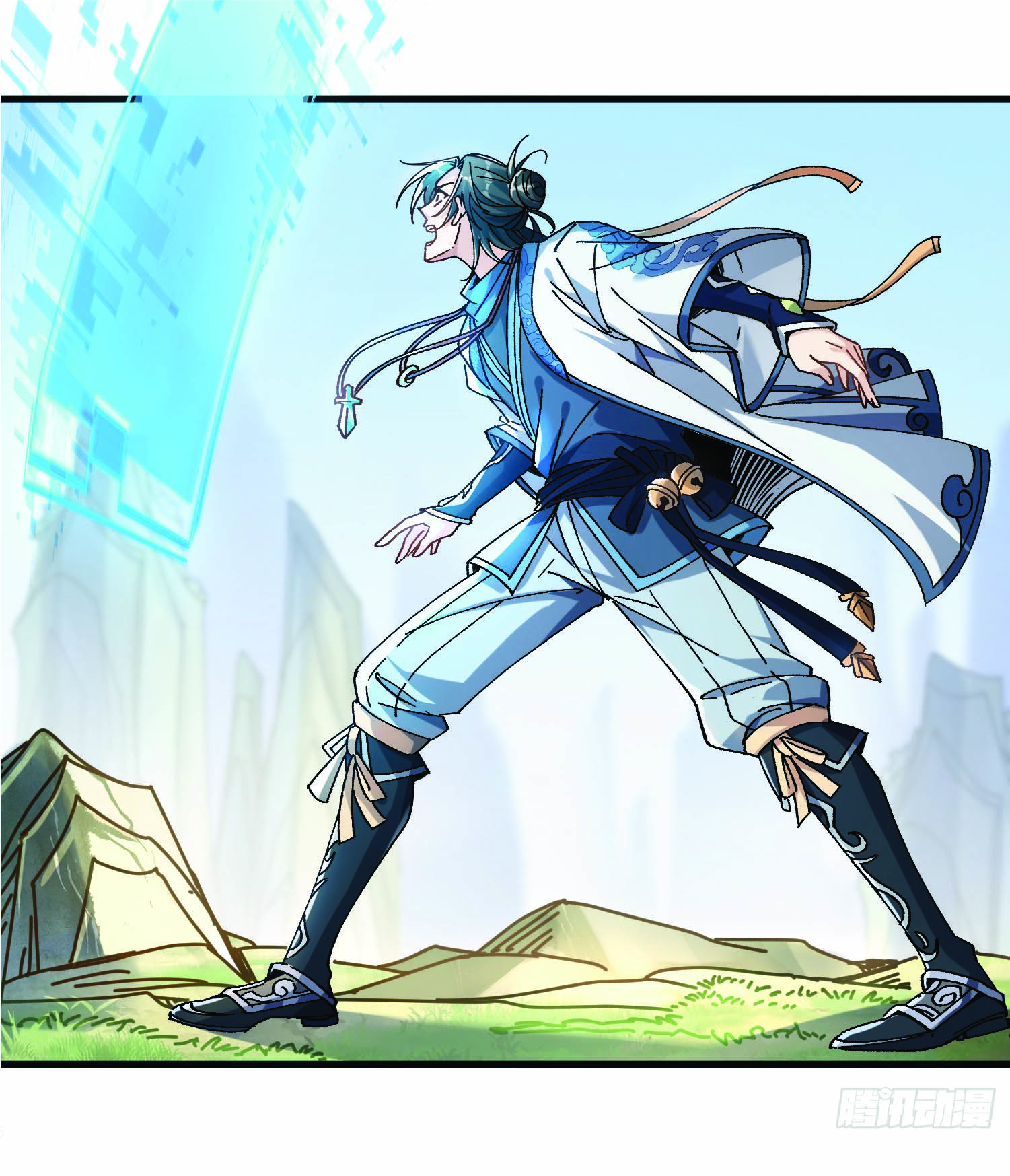 ฉันอยู่ในโลกฝนตน เเต่ต้องพึ่งพาลูกศิษย์เพื่อความอยู่รอด ตอนที่ 1 หน้า 5