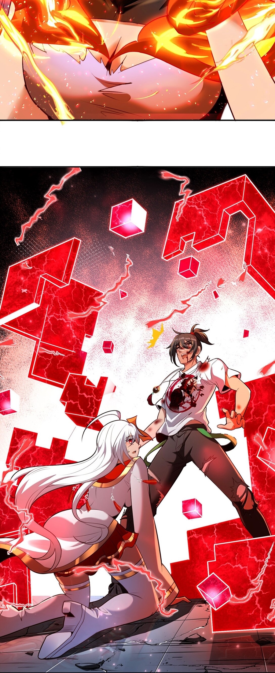 During the live broadcast, I proposed to the female ghost - she really agreed?! ตอนที่ 51 หน้า 39