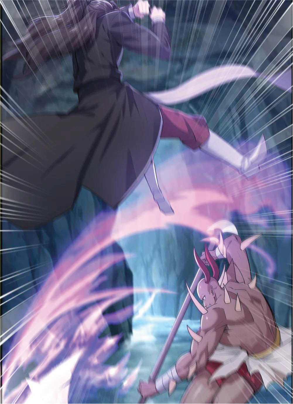 I Get Stronger Just by Lying down while My Apprentice Cultivates ตอนที่ 38 หน้า 56