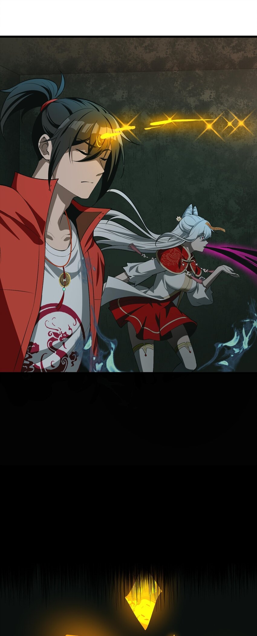 During the live broadcast, I proposed to the female ghost - she really agreed?! ตอนที่ 21 หน้า 34