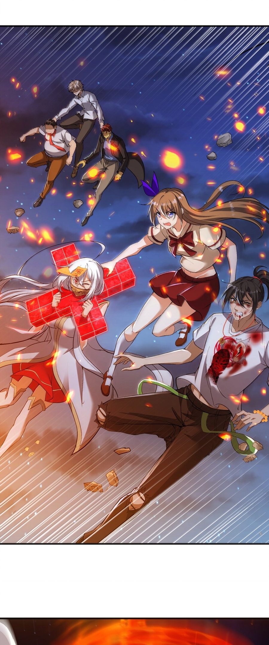 During the live broadcast, I proposed to the female ghost - she really agreed?! ตอนที่ 51 หน้า 4