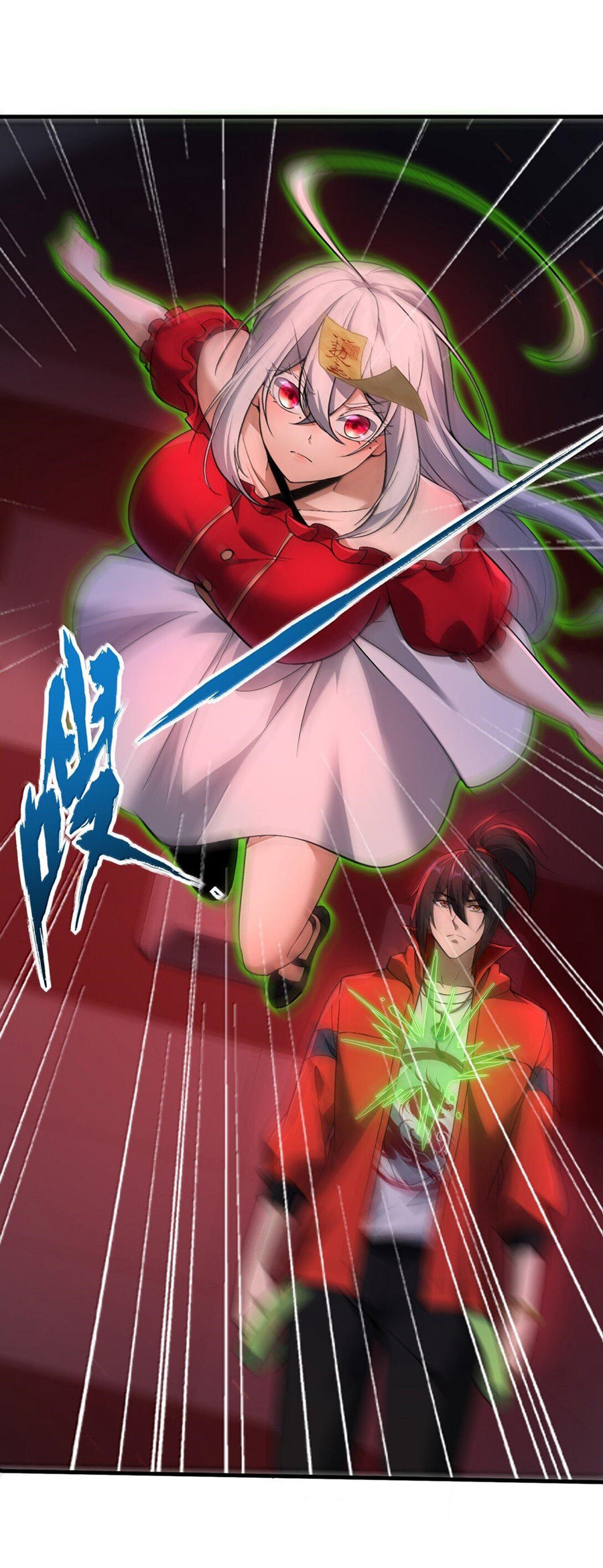 During the live broadcast, I proposed to the female ghost - she really agreed?! ตอนที่ 62 หน้า 15