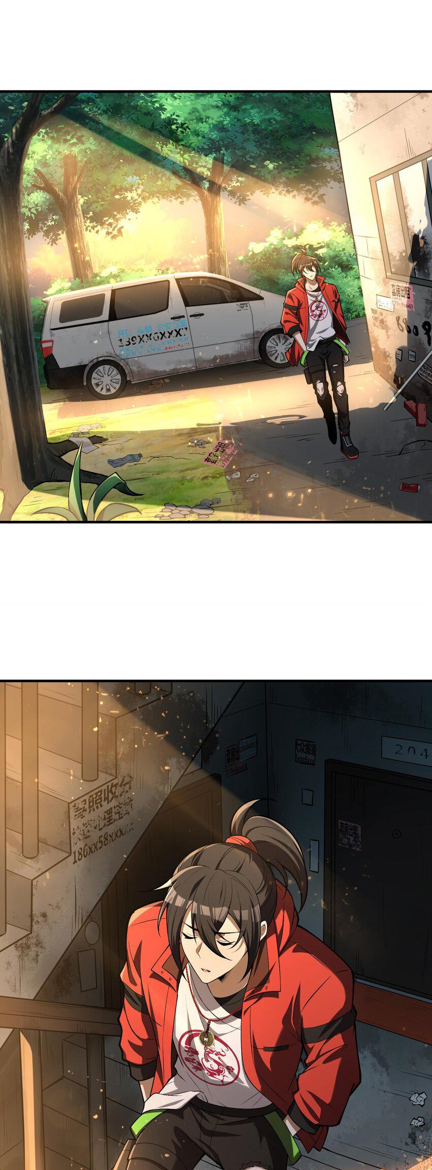 During the live broadcast, I proposed to the female ghost - she really agreed?! ตอนที่ 3 หน้า 39