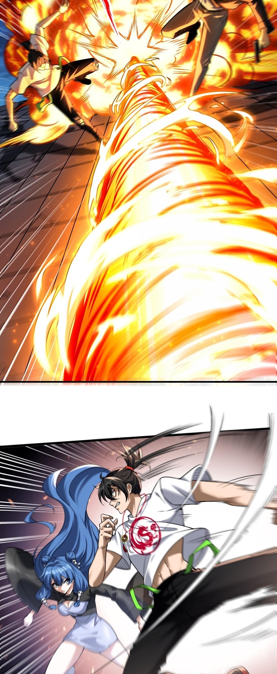 During the live broadcast, I proposed to the female ghost - she really agreed?! ตอนที่ 48 หน้า 34